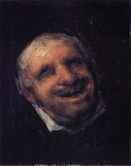 Francisco Goya, Portrait of Tio Panquete, 1820-23